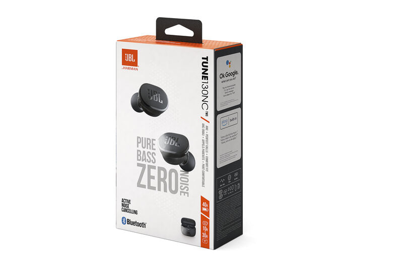 JBL Tune 130 NC TWS Auricolare Wireless In-ear MUSICA Bluetooth Nero