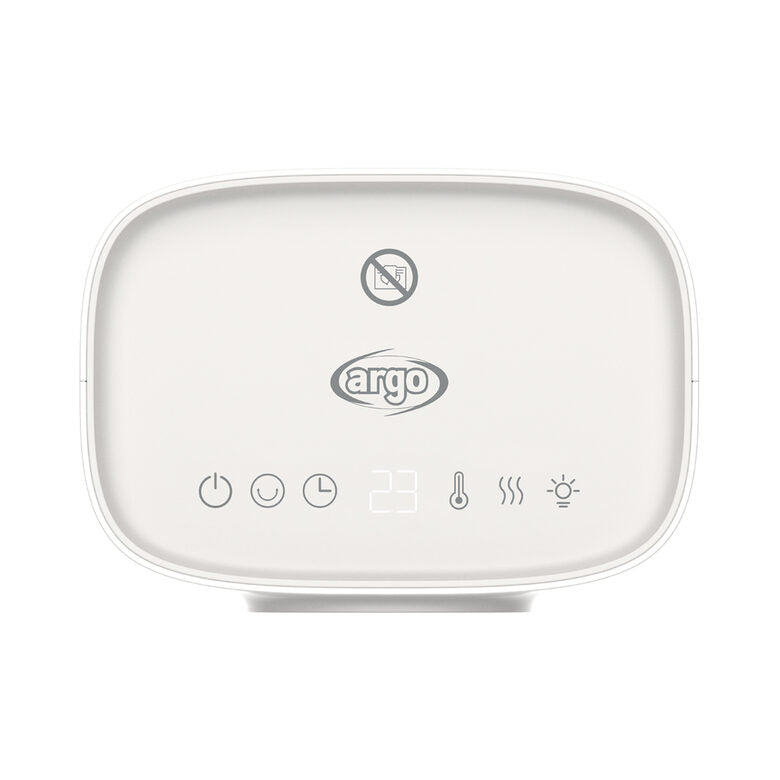 Argoclima Bobo Interno Bianco 2000 W Riscaldatore ambiente elettrico con ventilatore