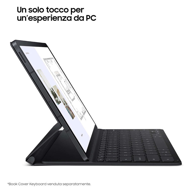 Samsung Galaxy Tab S7 FE Tablet Android 12,4 Pollici Wifi RAM 4 GB 128 GB Tablet Android 11 Black