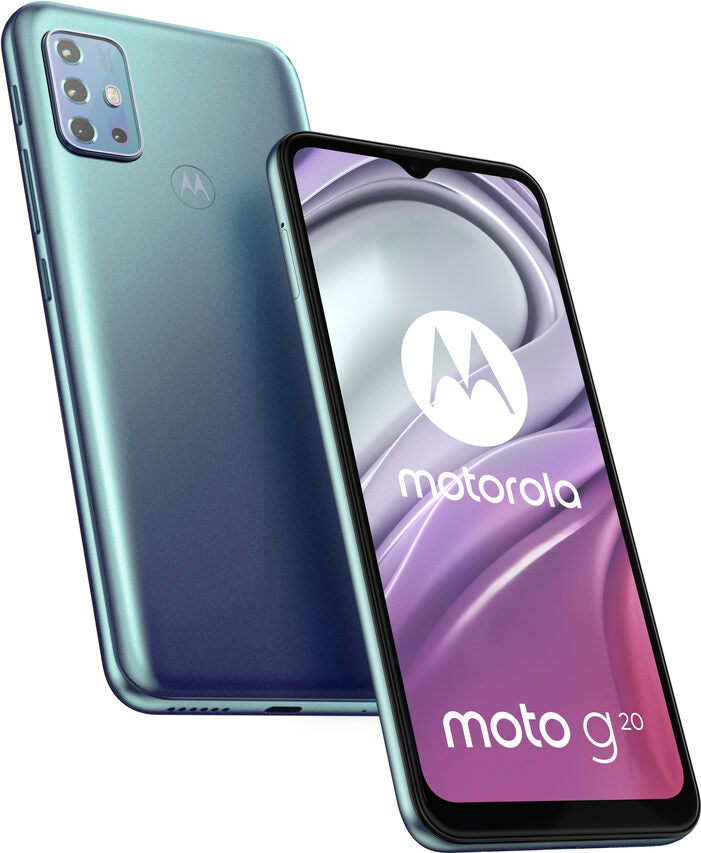 Motorola moto g20 16,5 cm (6.5") Dual SIM ibrida Android 11 4G USB tipo-C 4 GB 64 GB 5000 mAh Blu