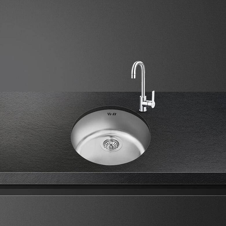Smeg VFU43SFR lavello Lavello ad incasso Cerchio Acciaio inossidabile