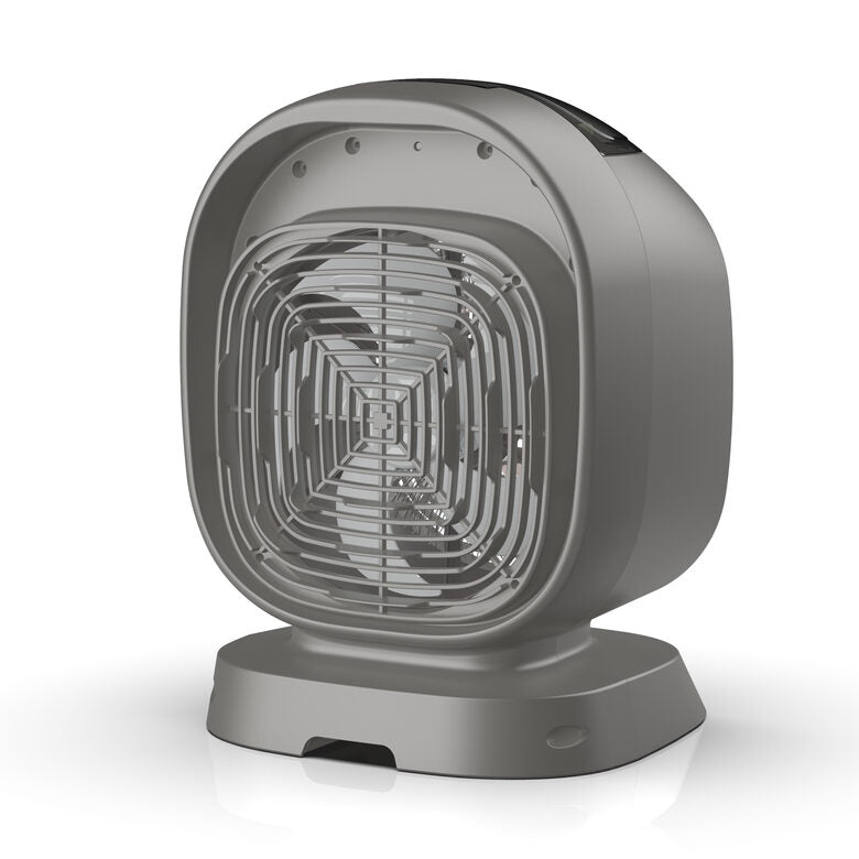 Imetec Silent Power Eco Interno Verde, Grigio 2100 W Riscaldatore ambiente elettrico con ventilatore