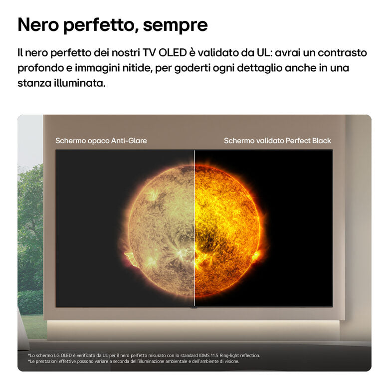 LG OLED AI 77'' Serie B6 OLED77B65LA, 4K, Nero perfetto, Dolby Vision, Processore α8 Gen3, 120Hz, G-Sync, SMART TV 2026