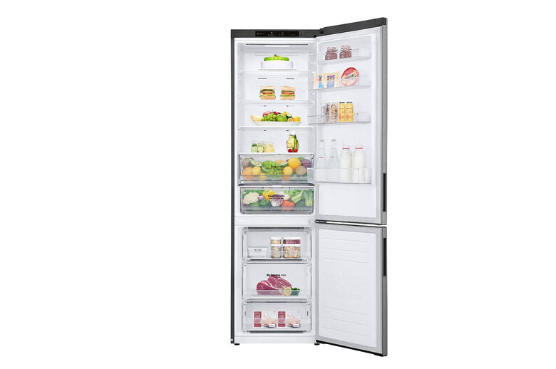 LG GBP62PZNBC frigorifero con congelatore Libera installazione 384 L B Acciaio inossidabile