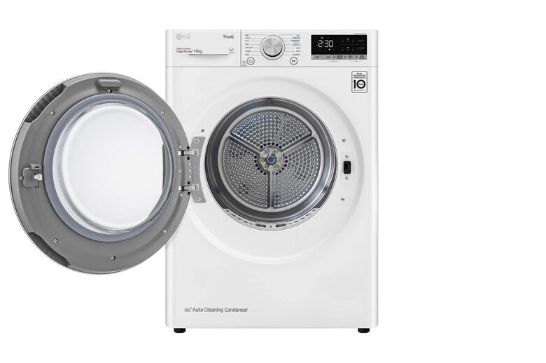 LG RH10V9AV4W asciugatrice Libera installazione Caricamento frontale 10 kg Bianco