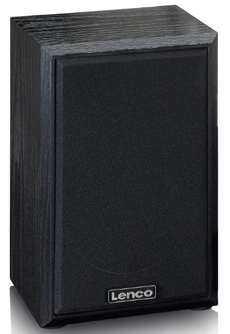 Lenco LS-101BK piatto audio Giradischi con trasmissione a cinghia Con Diffusori Acustici Separati 10W X 2