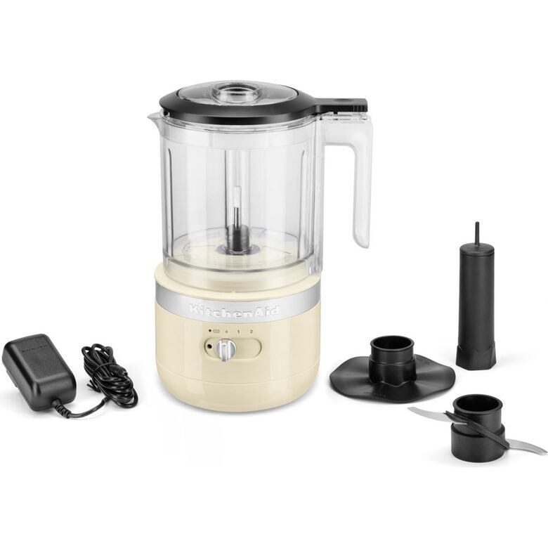 KitchenAid 5KFCB519EAC tritaverdure elettrico 1,19 L 24 W Crema, Trasparente