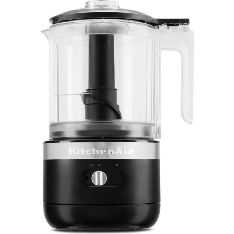 KitchenAid 5KFCB519EBM tritaverdure elettrico 1,19 L 24 W Nero, Trasparente