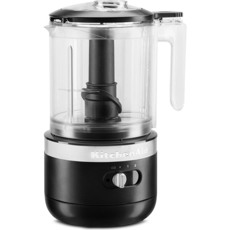 KitchenAid 5KFCB519EBM tritaverdure elettrico 1,19 L 24 W Nero, Trasparente