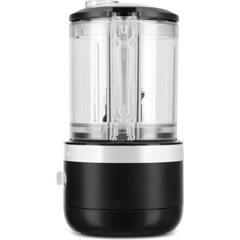KitchenAid 5KFCB519EBM tritaverdure elettrico 1,19 L 24 W Nero, Trasparente