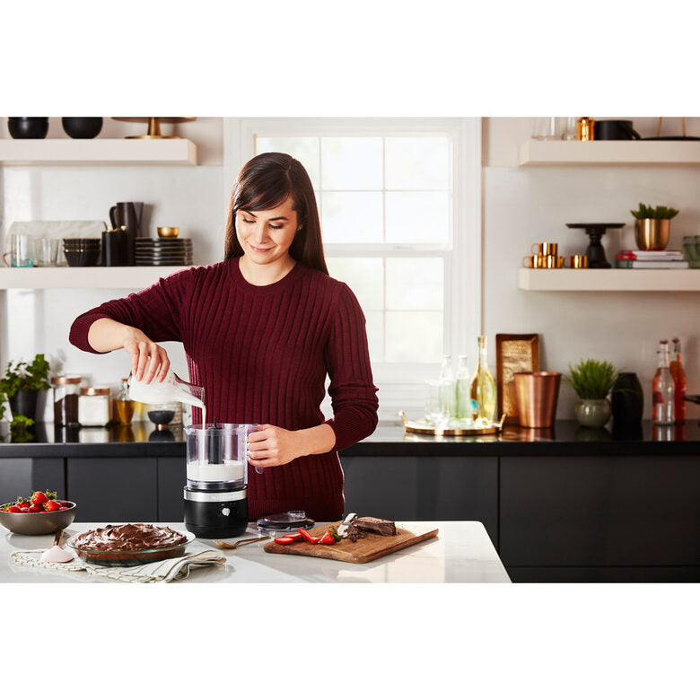 KitchenAid 5KFCB519EBM tritaverdure elettrico 1,19 L 24 W Nero, Trasparente