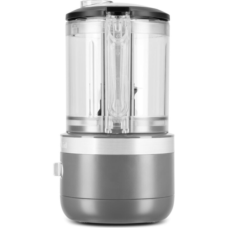 KitchenAid 5KFCB519EDG tritaverdure elettrico 1,19 L 24 W Grigio, Trasparente