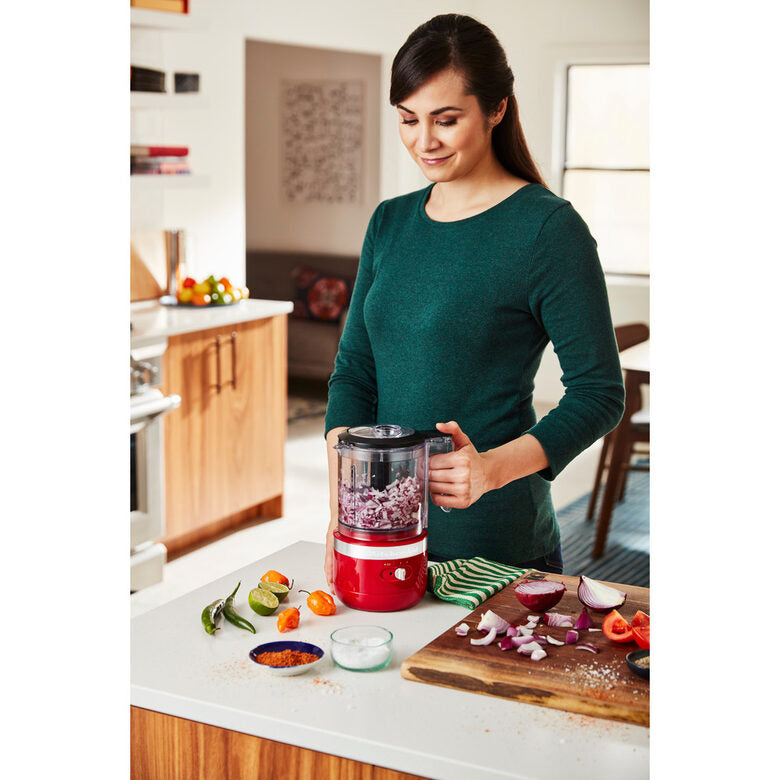 KitchenAid 5KFCB519EER tritaverdure elettrico 1,19 L 24 W Trasparente, Rosso