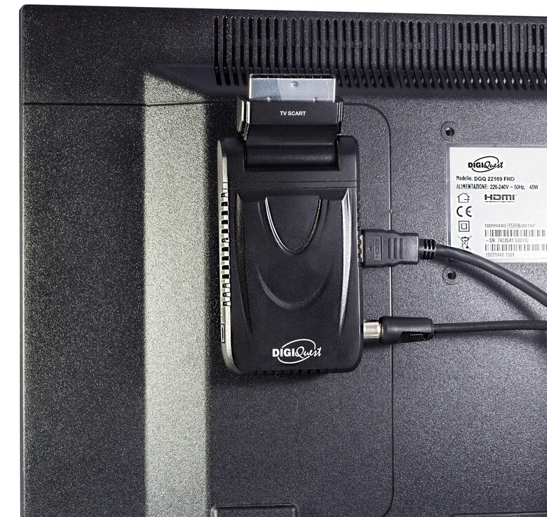 Digiquest Invisible Cavo Full HD Nero