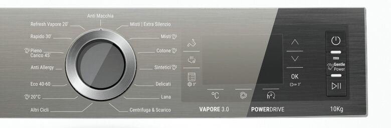 Hotpoint H8 W046WB IT lavatrice Caricamento frontale 10 kg 1400 Giri/min A Bianco