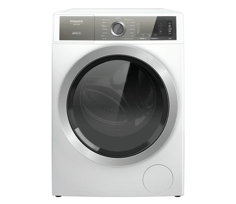 Hotpoint H8 W046WB IT lavatrice Caricamento frontale 10 kg 1400 Giri/min A Bianco