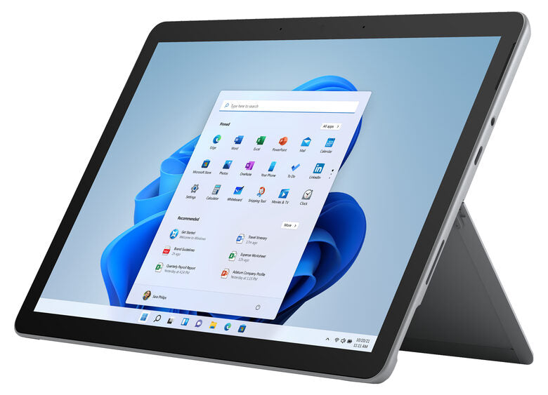 Microsoft Surface Go 3 – 10,5" Processore dual-core Intel® Pentium® Gold 6500Y 8GB/128GB Wi-Fi Platino