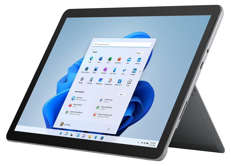 Microsoft Surface Go 3 Intel® Core™ i3 128 GB 26,7 cm (10.5") 8 GB Wi-Fi 6 (802.11ax) Windows 11 Home in S mode Platino