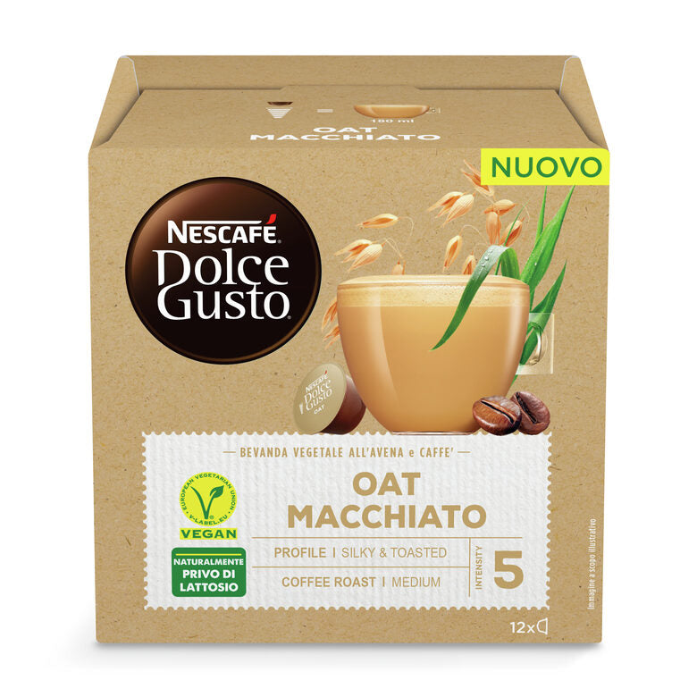 Nescafé Dolce Gusto Bevanda Vegetale Avena E Caffè 12 Capsule