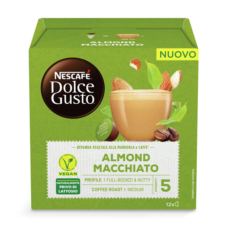 Nescafé Dolce Gusto Almond Macchiato Capsule caffè 12 pz