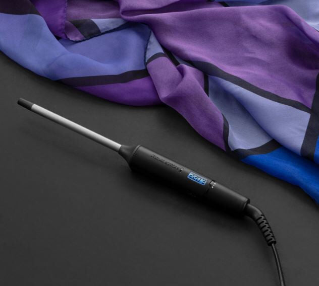 Remington Pro Tight Curl Wand Ferro arricciacapelli Caldo Nero, Argento