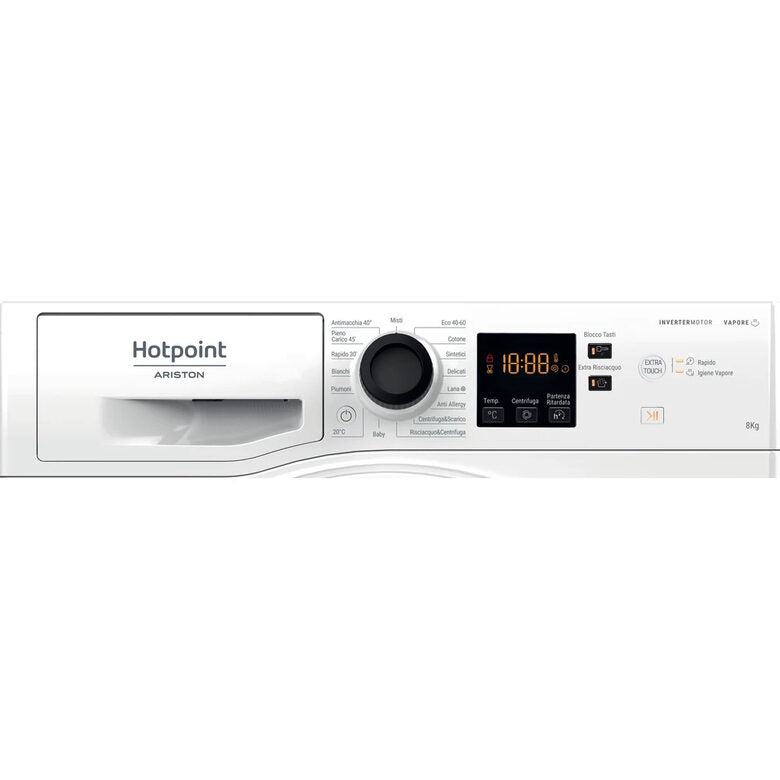 Hotpoint NF824WK IT lavatrice Caricamento frontale 8 kg 1200 Giri/min C Bianco
