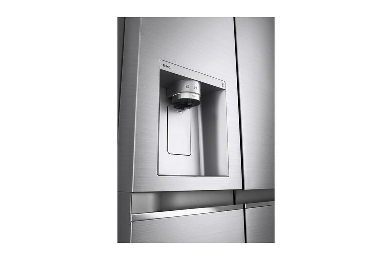 LG GSLV90PZAD frigorifero side-by-side Libera installazione 635 L D Acciaio inossidabile