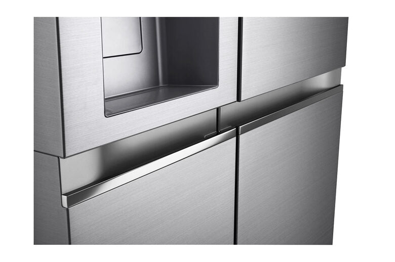 LG GSLV90PZAD frigorifero side-by-side Libera installazione 635 L D Acciaio inossidabile