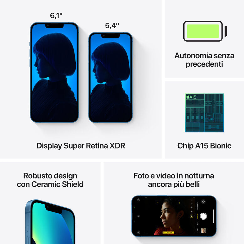 Apple iPhone 13 mini 128GB Blu