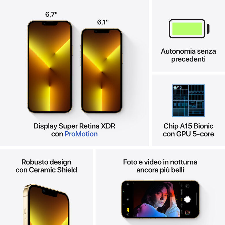 Apple iPhone 13 Pro 512GB Oro