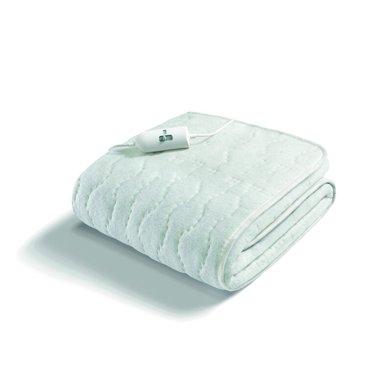 Imetec 16803 coperta/cuscino elettrico Coperta elettrica 55 W Bianco Tessuto