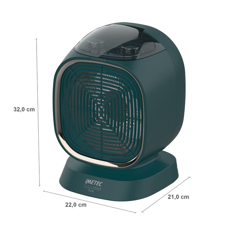 Imetec Silent Power Interno Blu 2200 W Riscaldatore ambiente elettrico con ventilatore