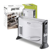 Imetec Eco Rapid Interno Grigio, Bianco 2000 W Stufa elettrica a convezione