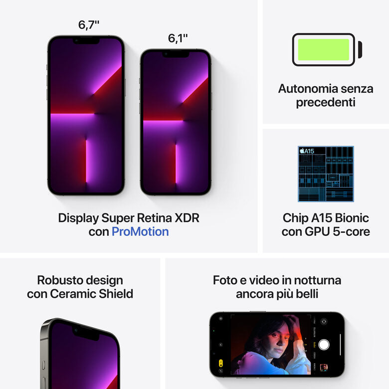 Apple iPhone 13 Pro 1TB Grafite