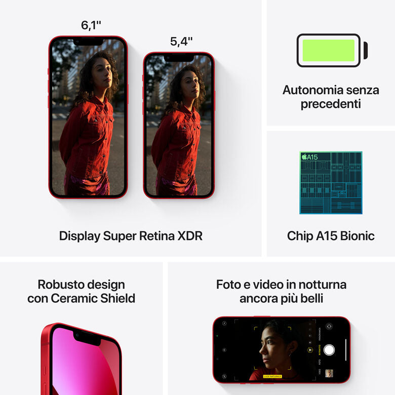 Apple iPhone 13 256GB (PRODUCT)RED