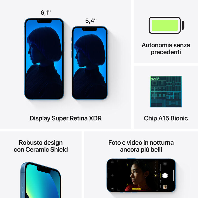 Apple iPhone 13 256GB Blu