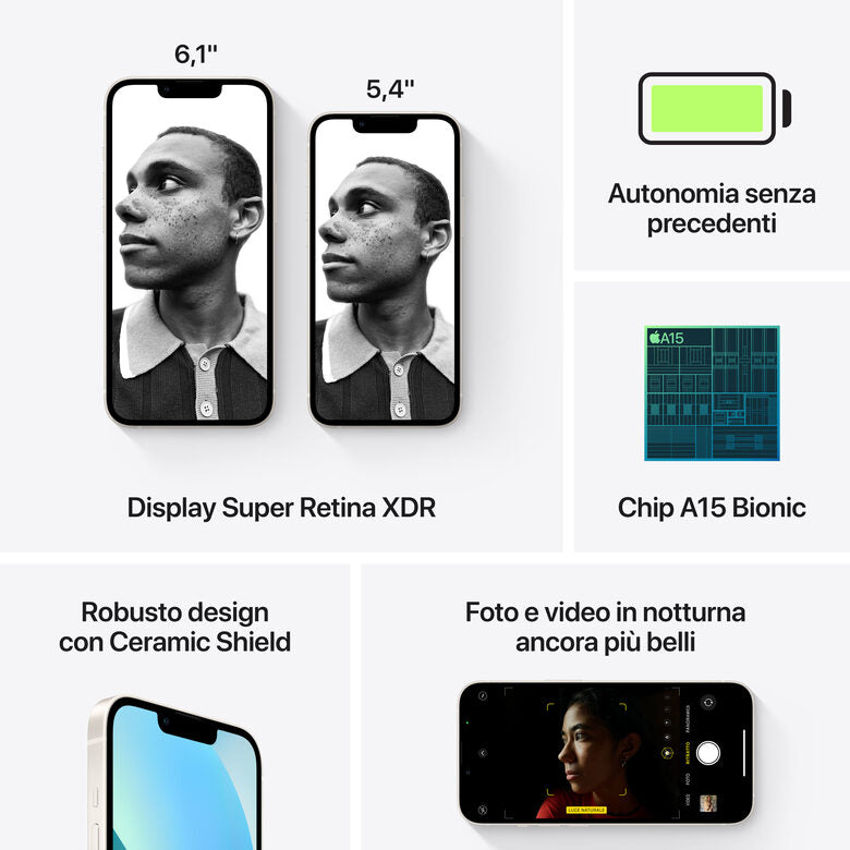 Apple iPhone 13 mini 256GB Galassia