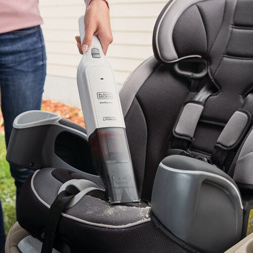 Black & Decker HLVC315B11 aspirapolvere senza filo Bianco Senza sacchetto
