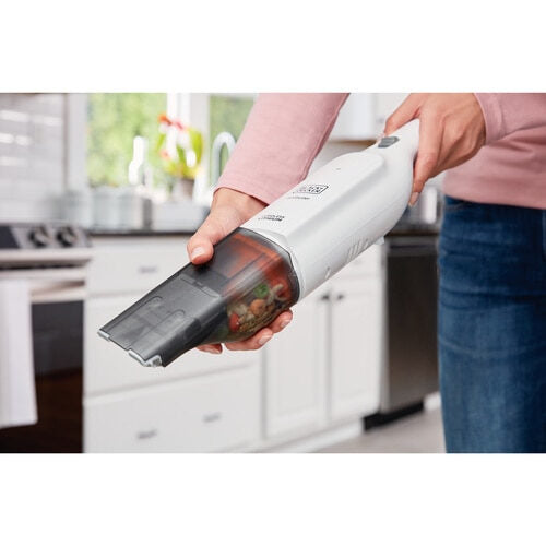 Black & Decker HLVC315B11 aspirapolvere senza filo Bianco Senza sacchetto