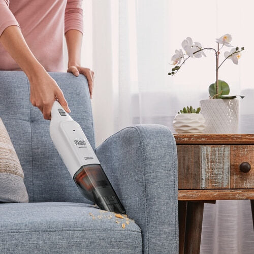 Black & Decker HLVC315B11 aspirapolvere senza filo Bianco Senza sacchetto