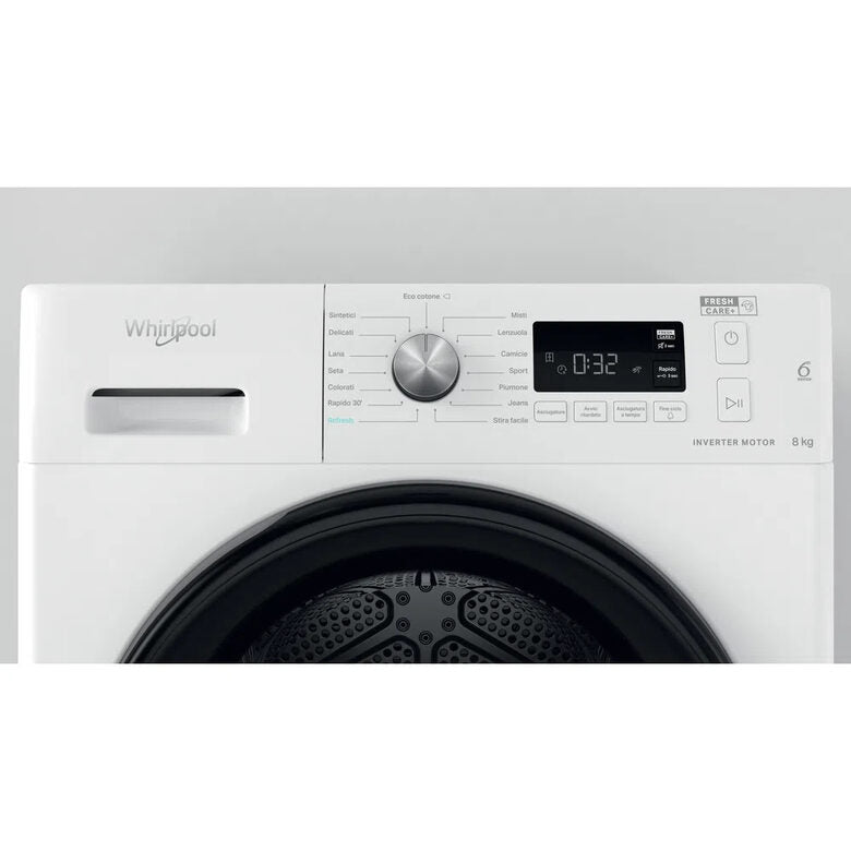 Whirlpool FFT M11 8X3B IT asciugatrice Libera installazione Caricamento frontale 8 kg A+++ Bianco