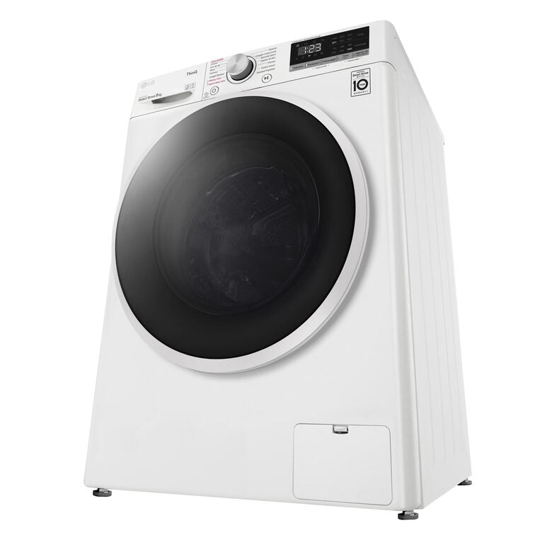 LG Lavatrice Smart AI DD™ TurboWash ™ 9 kg Classe energetica B Autodose Lavaggio a vapore