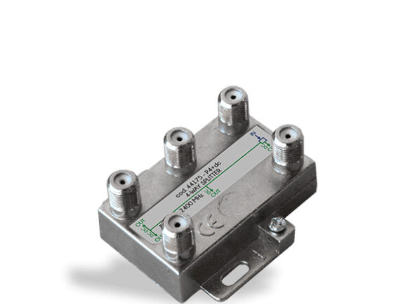 G.B.S. Elettronica P4+dc Splitter per cavo Acciaio inox