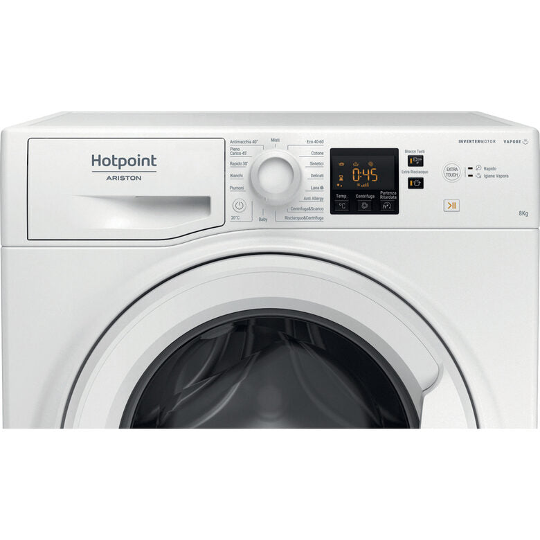 Hotpoint NFR428W IT lavatrice Caricamento frontale 8 kg 1200 Giri/min C Bianco