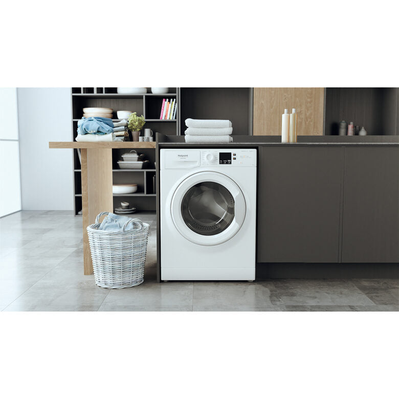 Hotpoint NFR428W IT lavatrice Caricamento frontale 8 kg 1200 Giri/min C Bianco