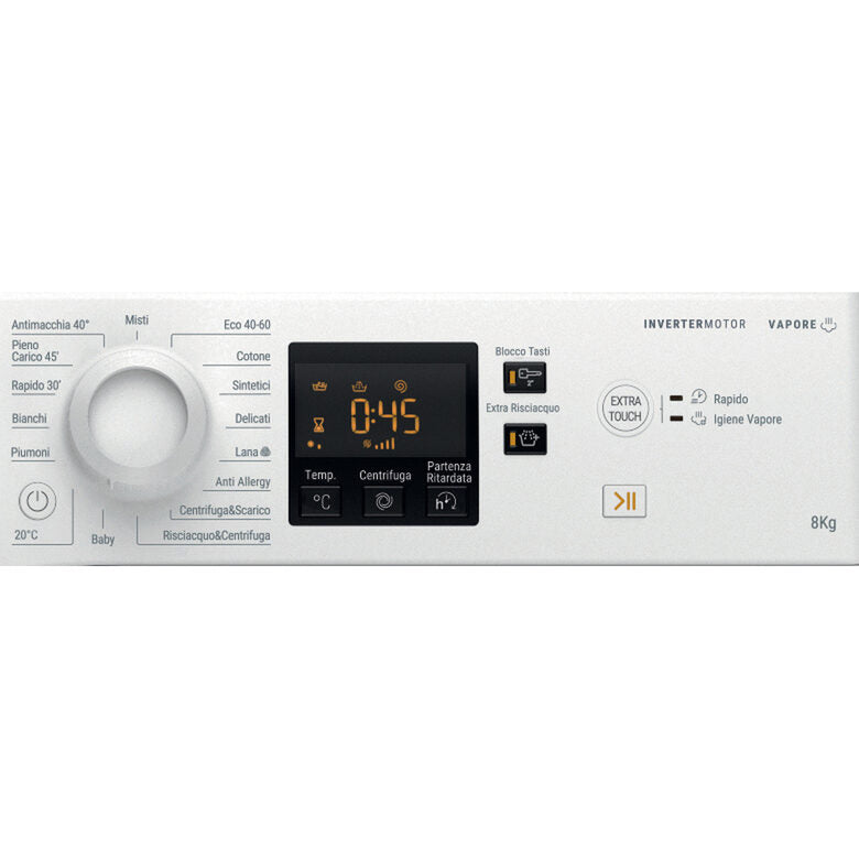 Hotpoint NFR428W IT lavatrice Caricamento frontale 8 kg 1200 Giri/min C Bianco