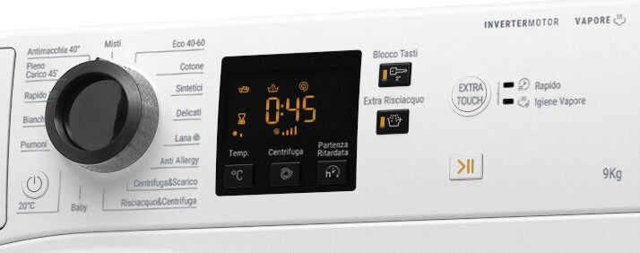 Hotpoint NF924WK IT lavatrice Caricamento frontale 9 kg 1200 Giri/min C Bianco