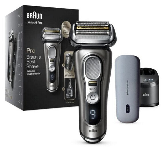 Braun Series 9 9475cc Rasoio Trimmer Nero