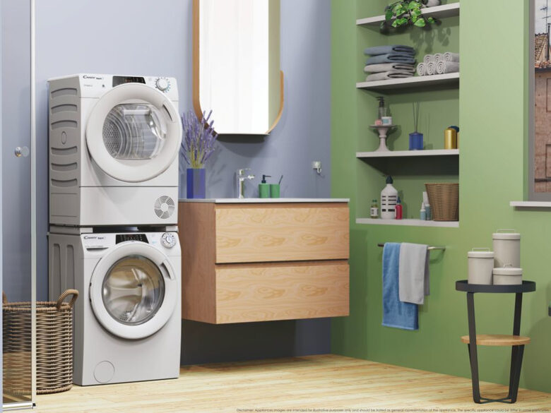 Candy RapidÓ RO4H7A2TCEX-S asciugatrice Libera installazione Caricamento frontale 7 kg A++ Bianco