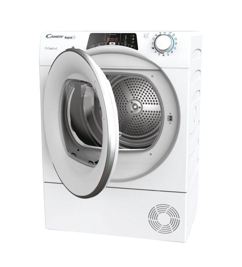 Candy RapidÓ RO4H7A2TCEX-S asciugatrice Libera installazione Caricamento frontale 7 kg A++ Bianco